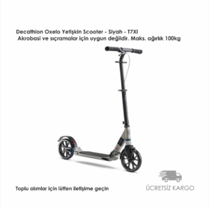 Decathlon Oxelo Yetişkin Scooter - Siyah - T7Xl