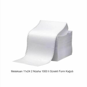 Meteksan 11x24 2 Nüsha 1000 li Sürekli Form Kağıdı