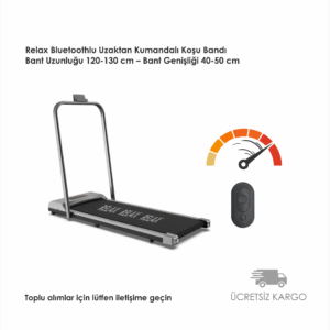 Relax Bluetoothlu Uzaktan Kum. Koşu Bandı