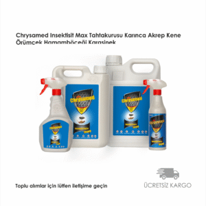 Chrysamed Insektisit  Haşere İlacı 4'LÜ SET